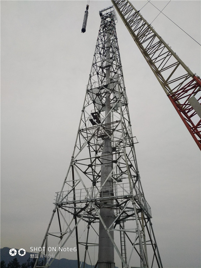 天然气净化厂各类塔架的生产与施工